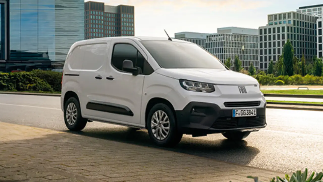 Fiat E-Doblò in strada
